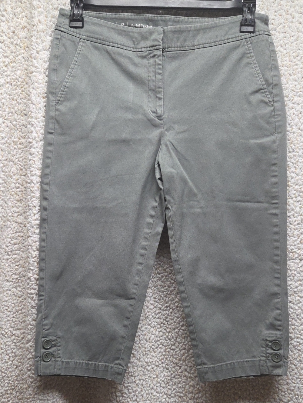 Talbots Olive Green Pedal Pusher